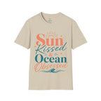 Sun-Kissed & Ocean Obsessed T-Shirt — Beachy Summer Graphic Tee