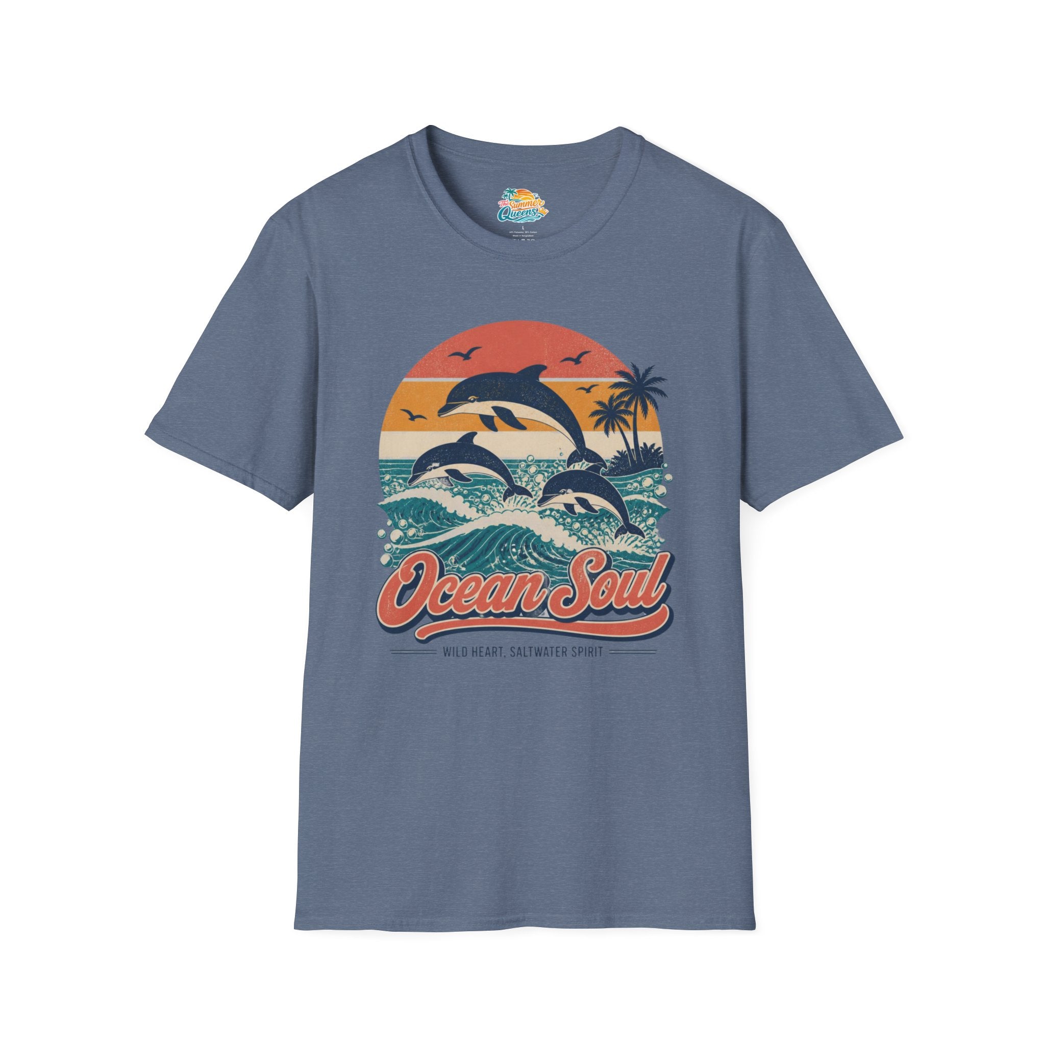 Ocean Soul Dolphin T‑Shirt