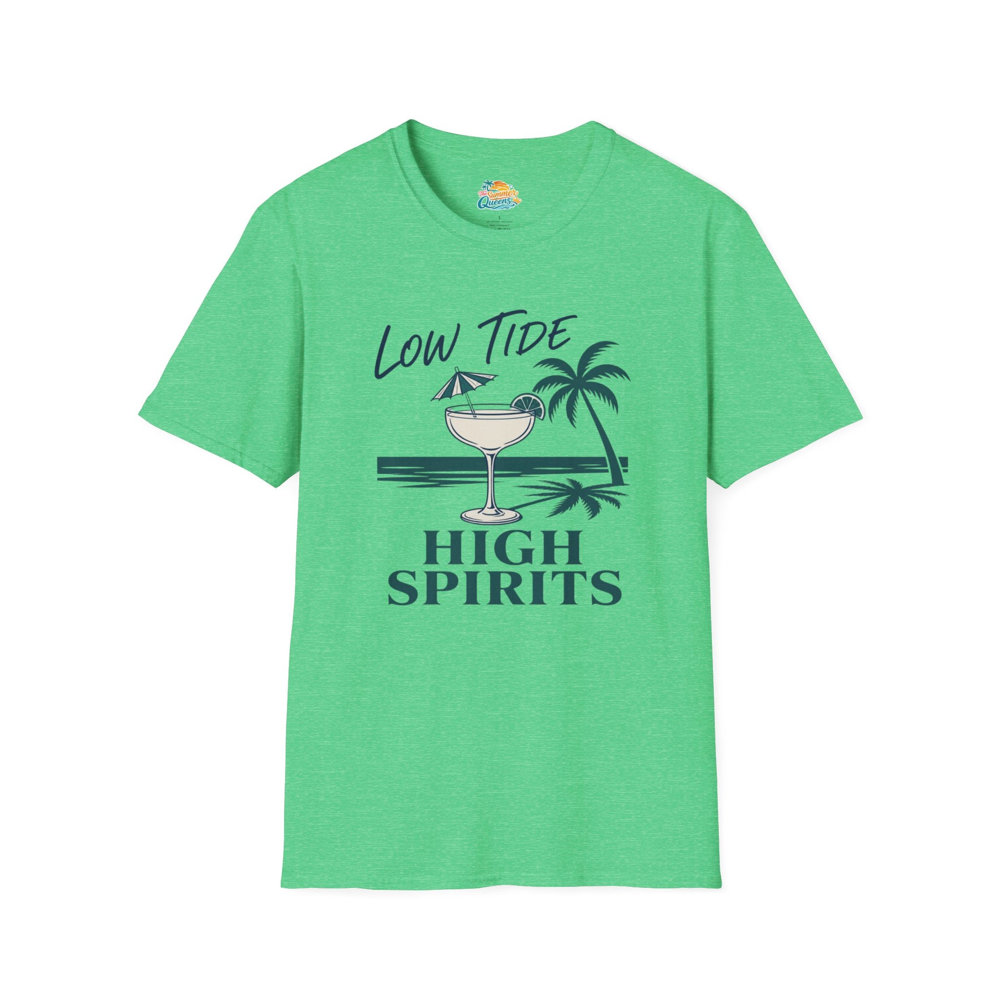 Low Tide High Spirits Cocktail T‑Shirt