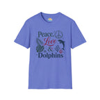 Peace, Love & Dolphins T-Shirt