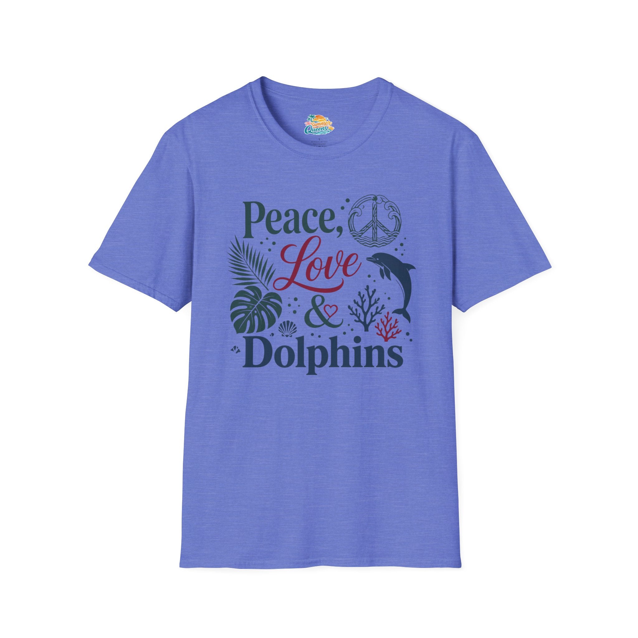 Peace, Love & Dolphins T-Shirt