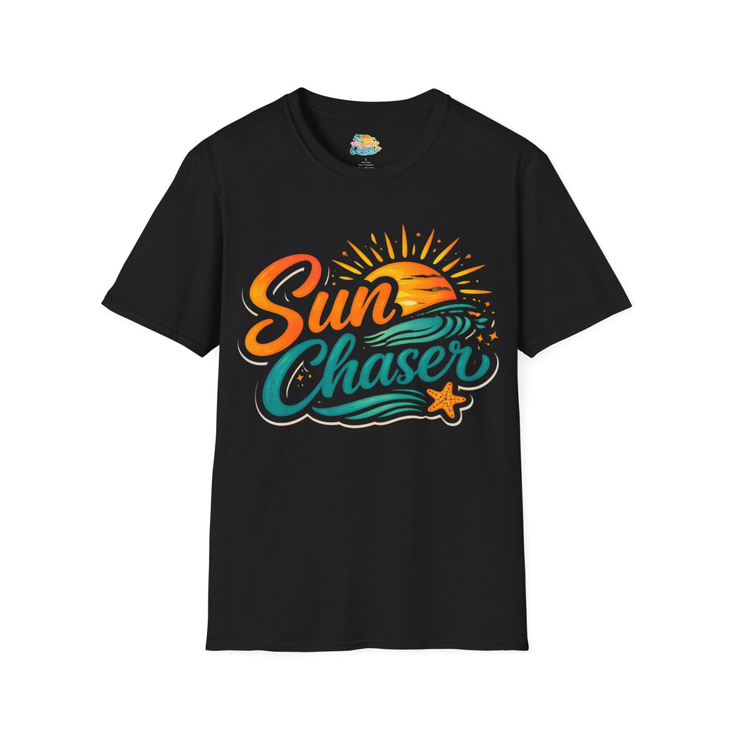 Sun Chaser T-Shirt — Retro Beach Sunshine Surf Graphic Tee