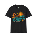 Sun Chaser T-Shirt — Retro Beach Sunshine Surf Graphic Tee