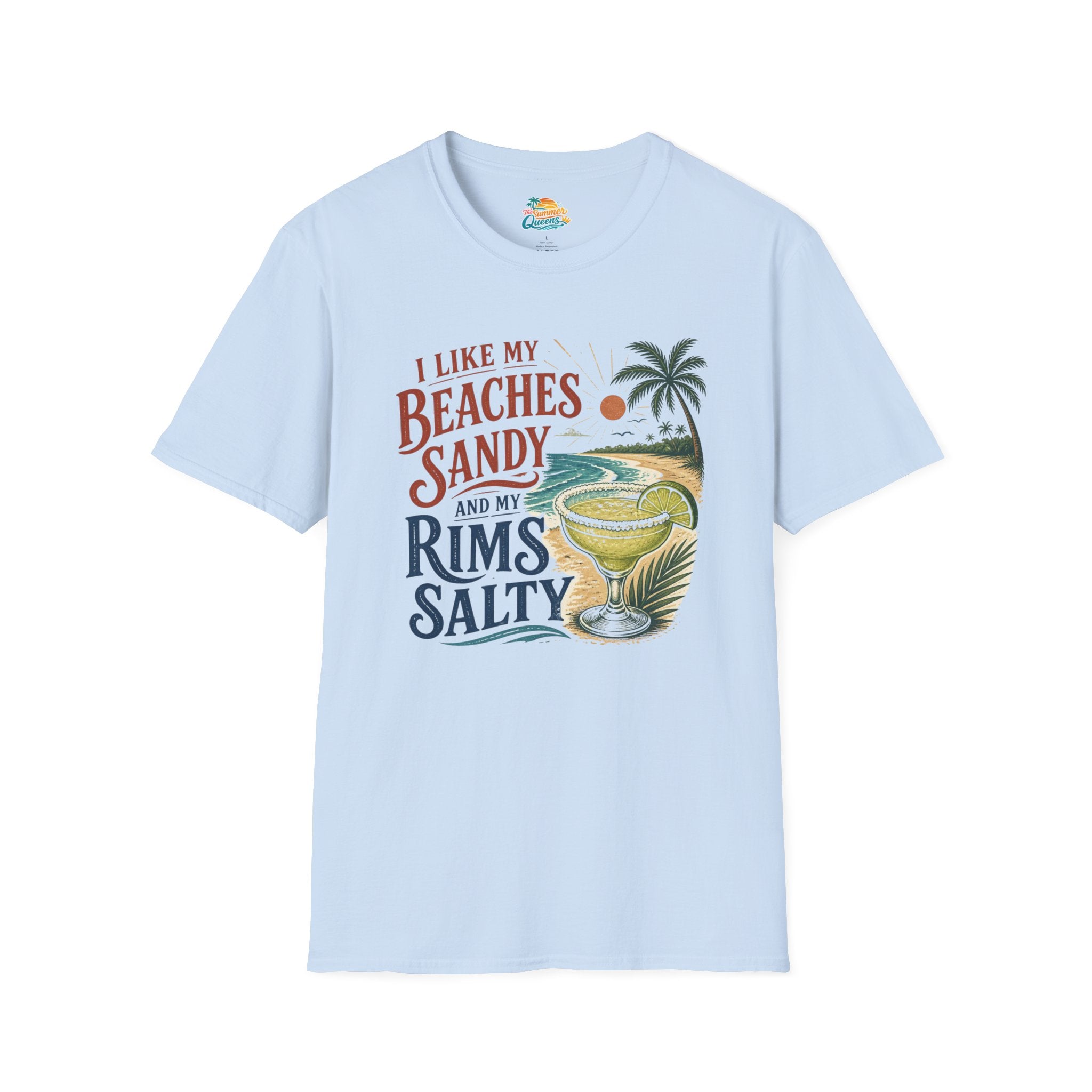 I Like My Beaches Sandy and my Rims Salty T-Shirt