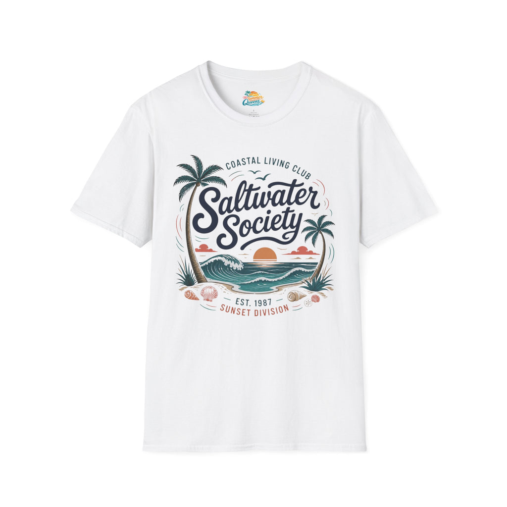 Saltwater Society Coastal Living T‑Shirt