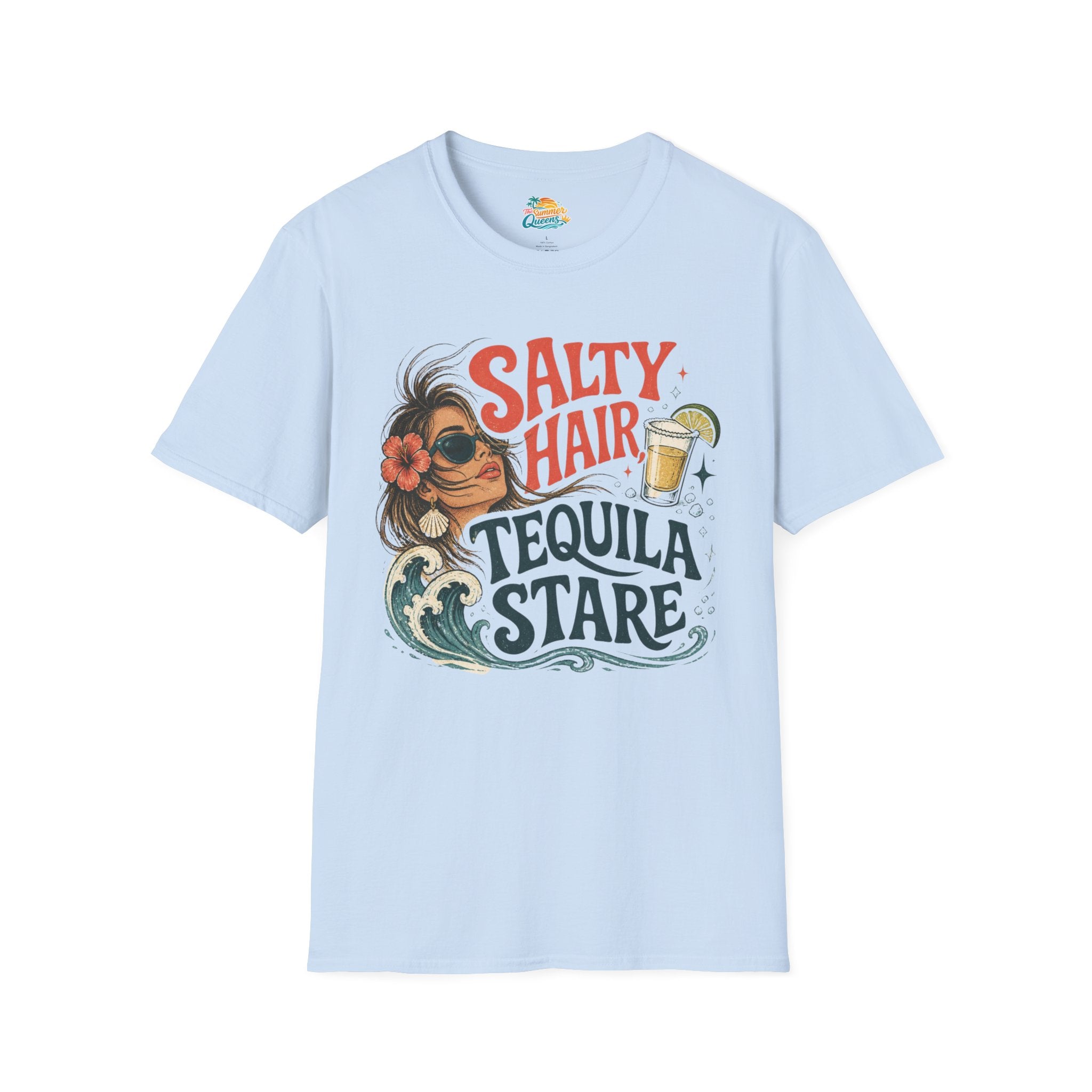 Salty Hair Tequila Stare T-Shirt