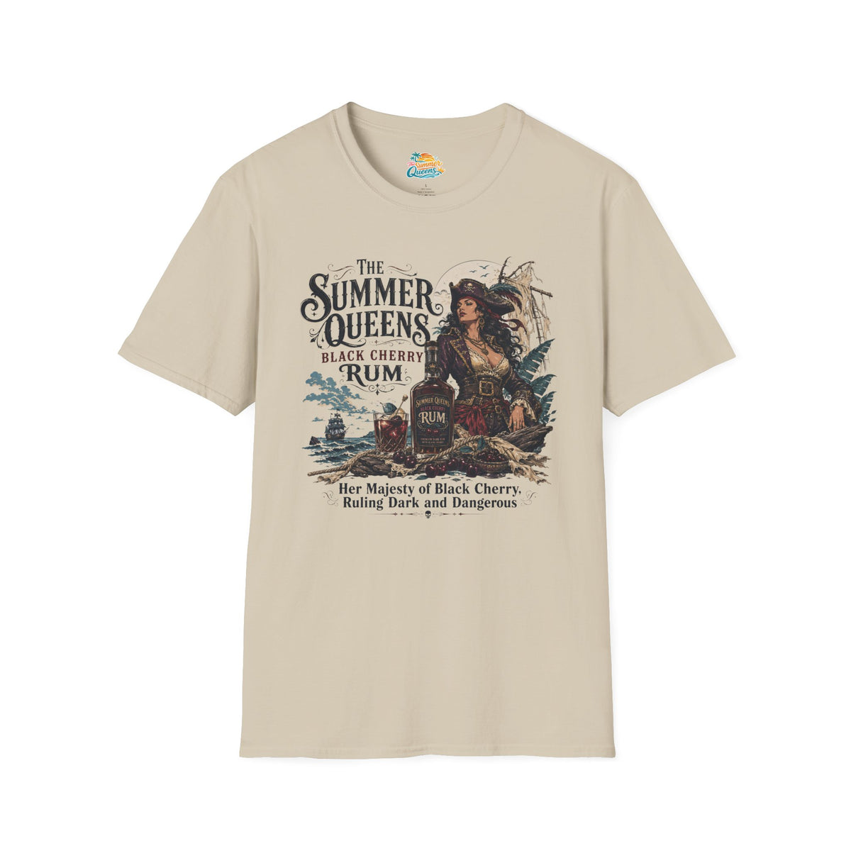The Summer Queens Black Cherry Rum T-Shirt