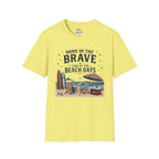 Home of the Brave, Land of the Beach Days T-Shirt