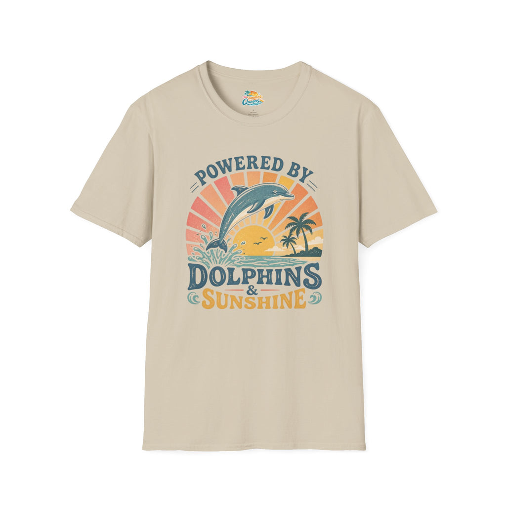 Powered By Dolphins & Sunshine T-Shirt
