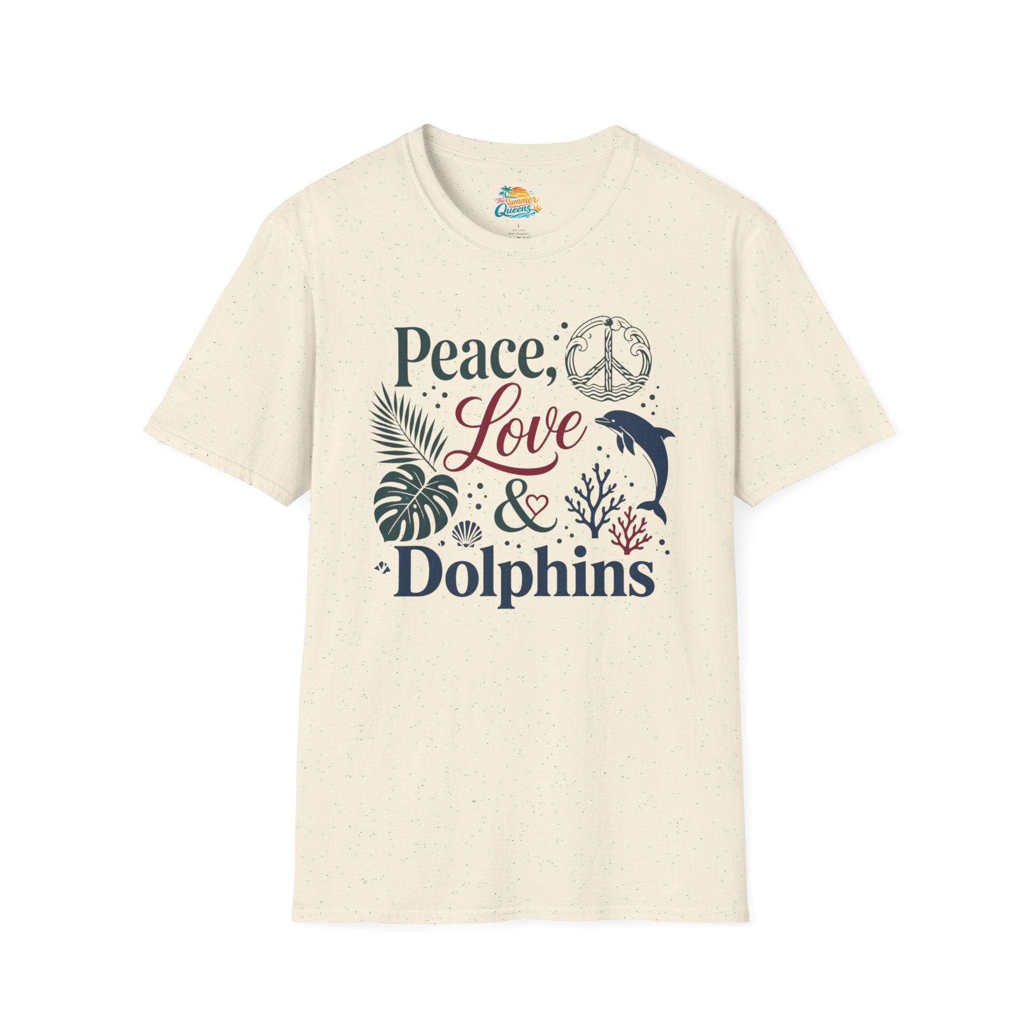 Peace, Love & Dolphins T-Shirt