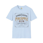 The Summer Queens Pineapple Rum Label T-Shirt