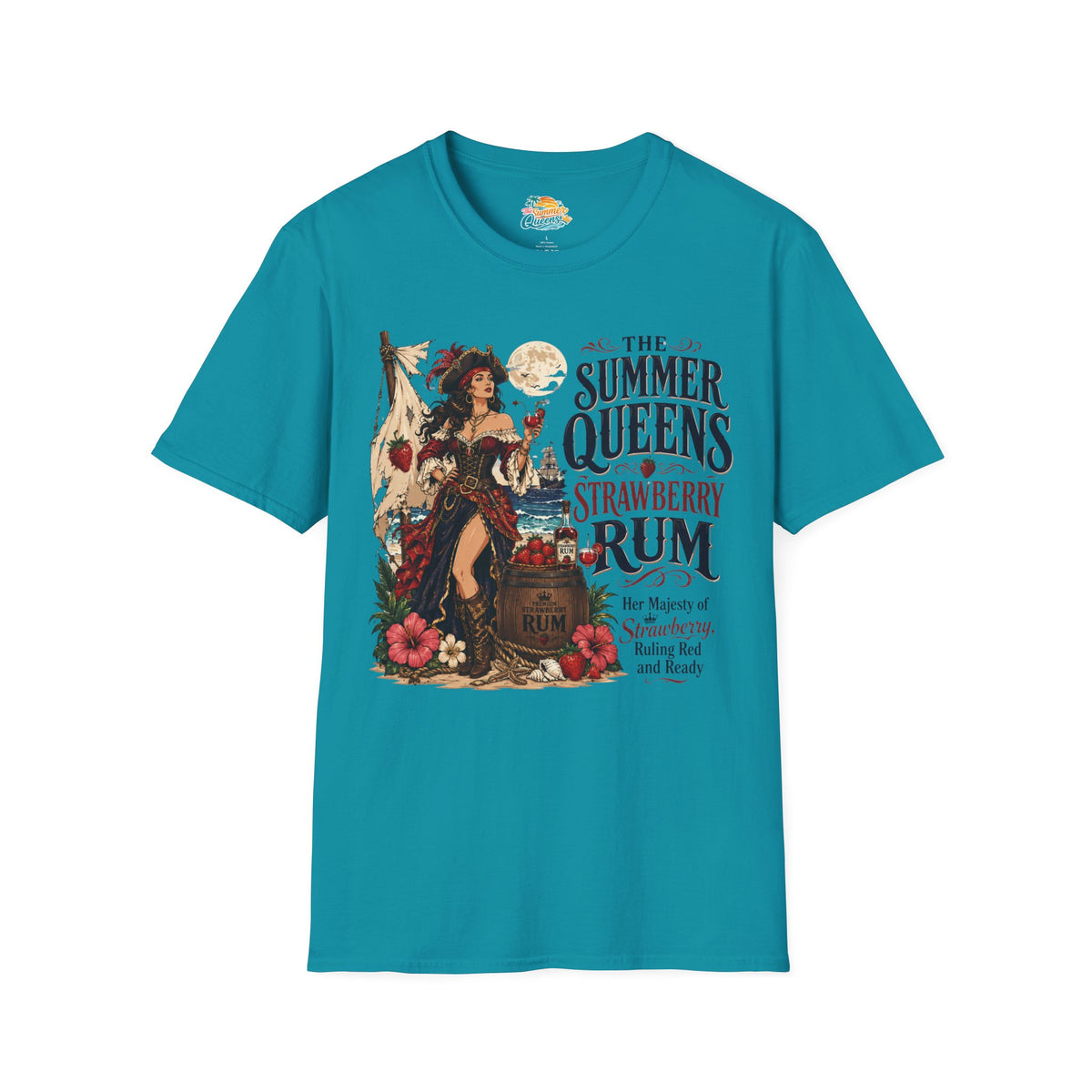 The Summer Queens Strawberry Rum T-Shirt