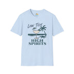 Low Tide High Spirits Cocktail T‑Shirt