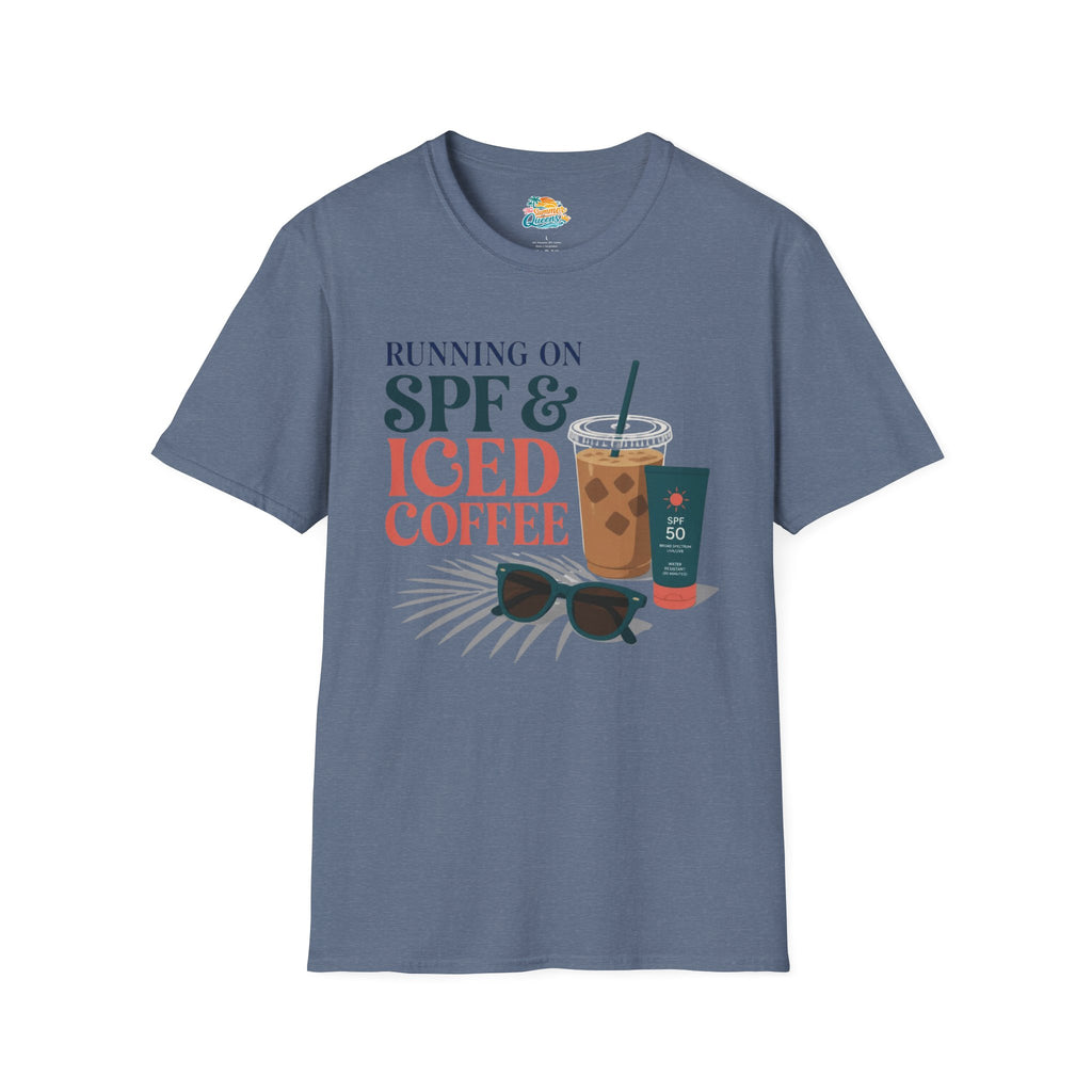 Running on SPF & Iced Coffee T-Shirt