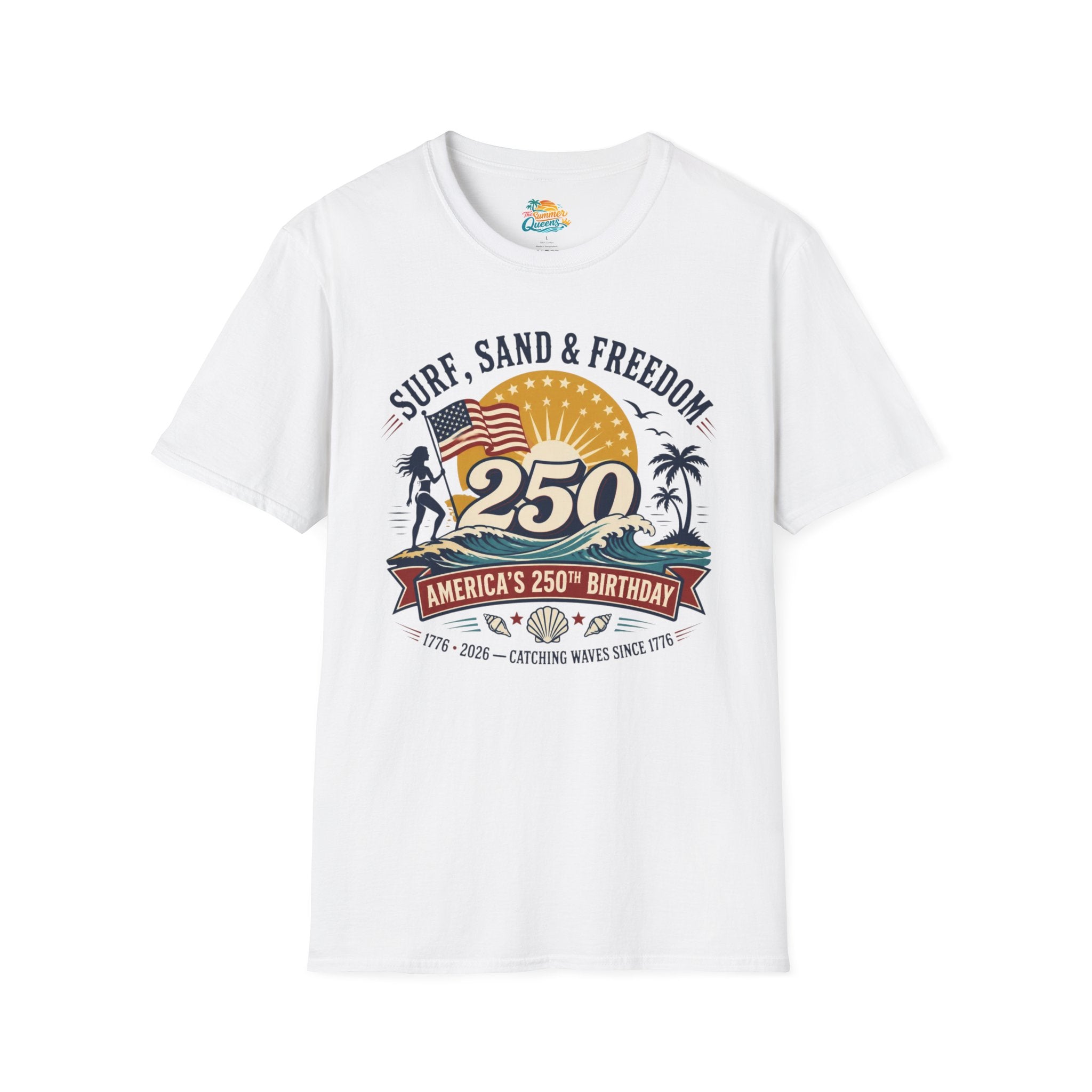 Surf, Sand & Freedom T-Shirt