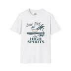 Low Tide High Spirits Cocktail T‑Shirt