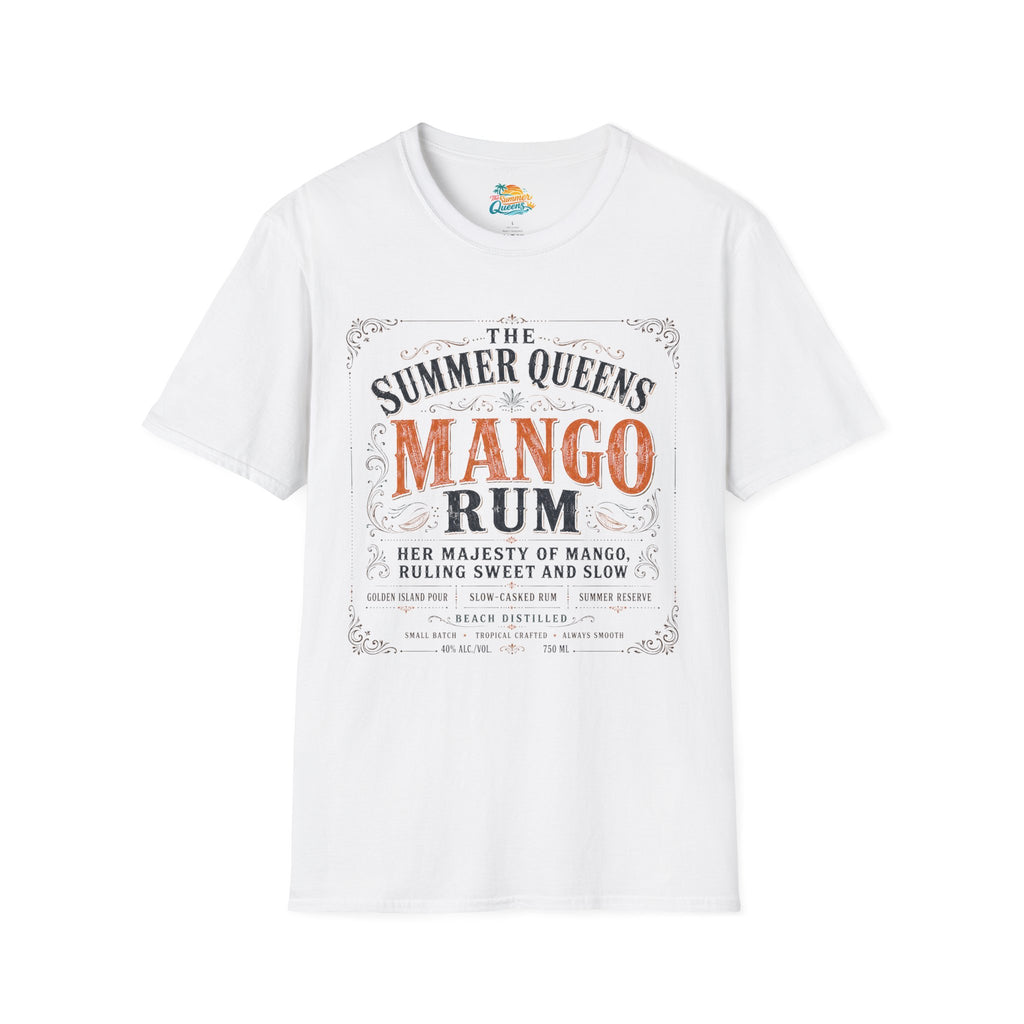 The Summer Queens Mango Rum Label T-Shirt