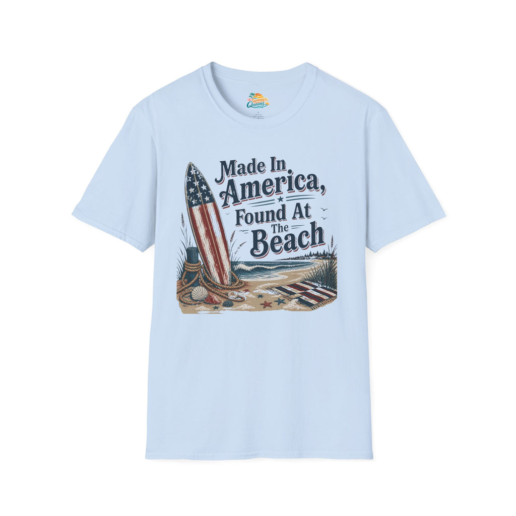Made in America, Found at the Beach T‑Shirt
