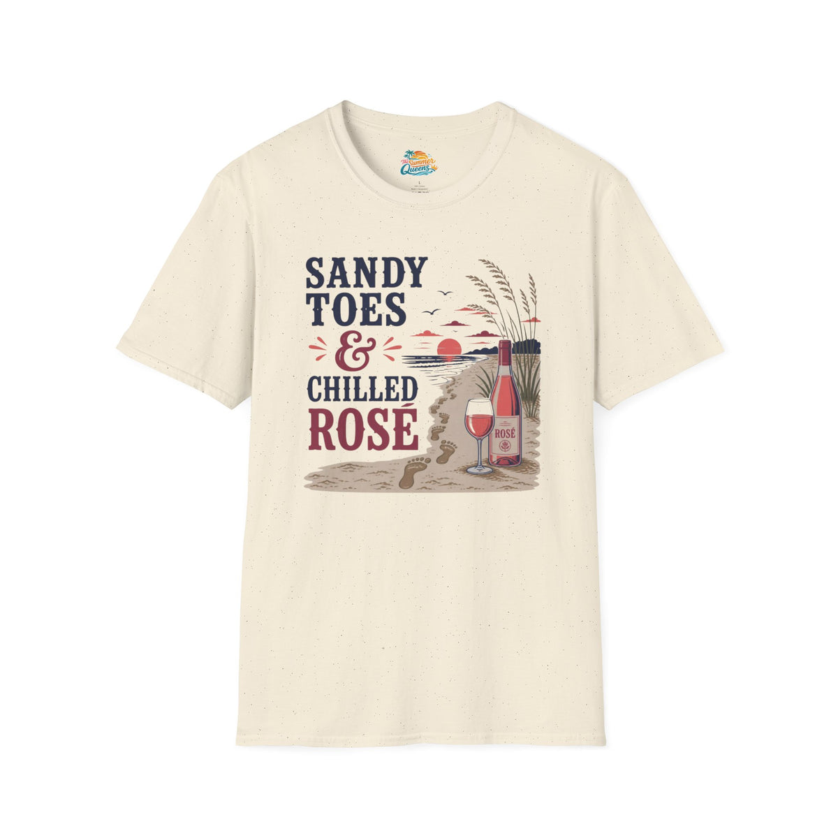 Sandy Toes & Chilled Rosé T-Shirt