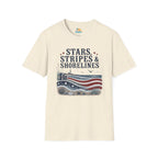 Stars, Stripes & Shorelines US Flag T-Shirt