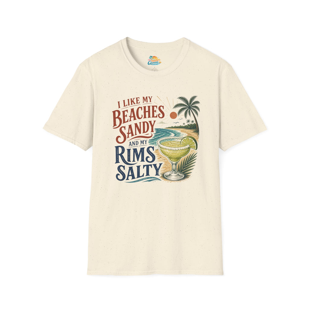 I Like My Beaches Sandy and my Rims Salty T-Shirt