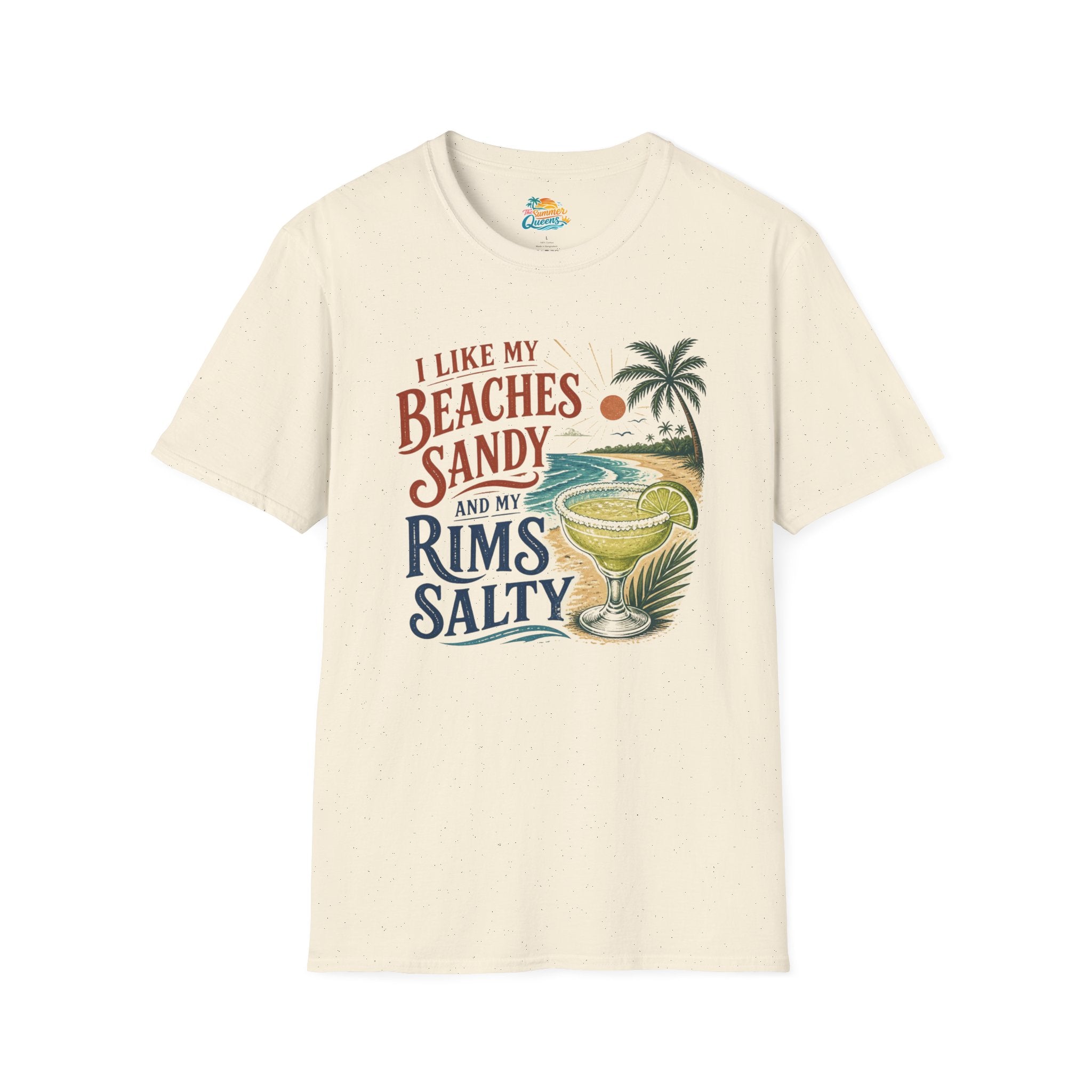 I Like My Beaches Sandy and my Rims Salty T-Shirt