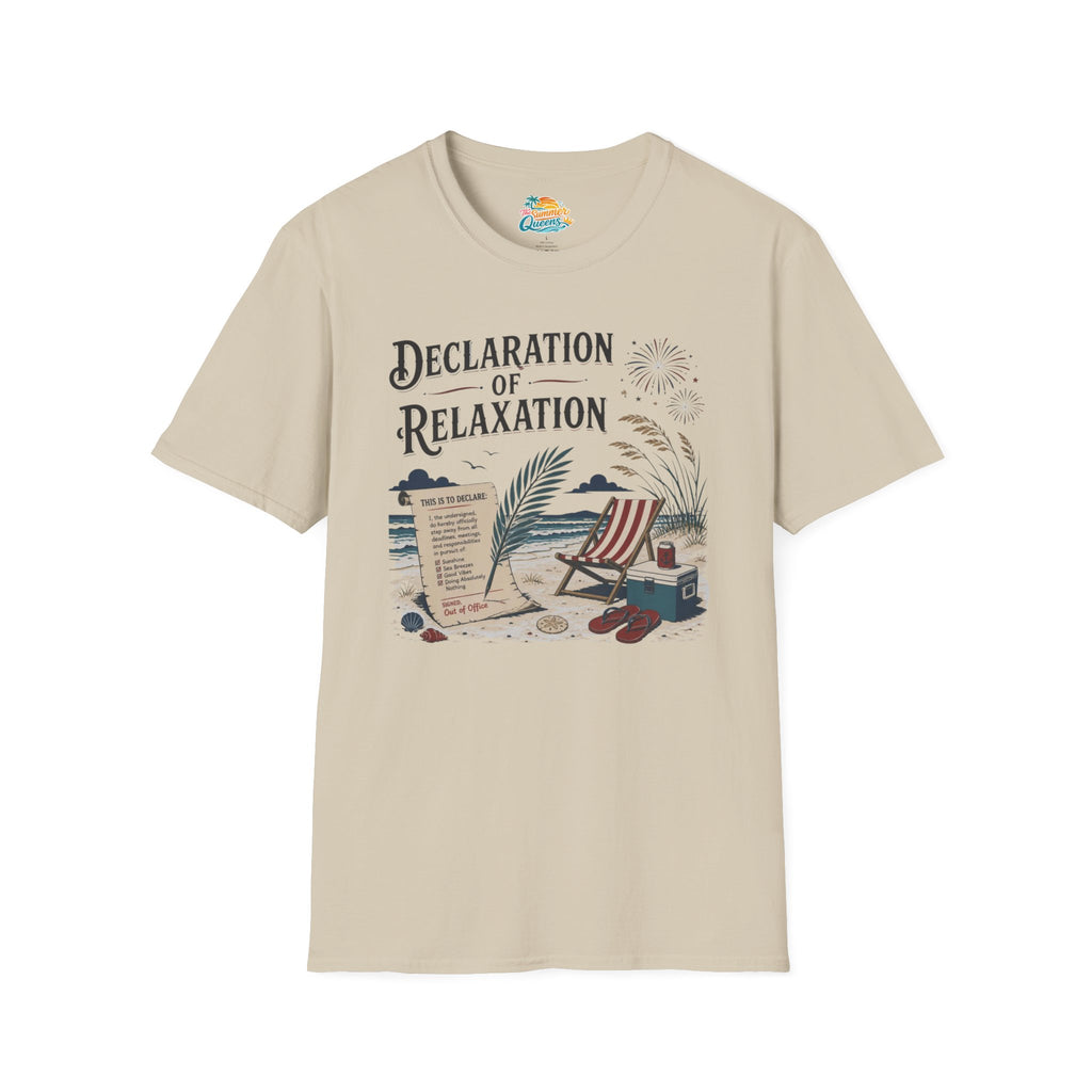 Declaration of Relaxation T-Shirt