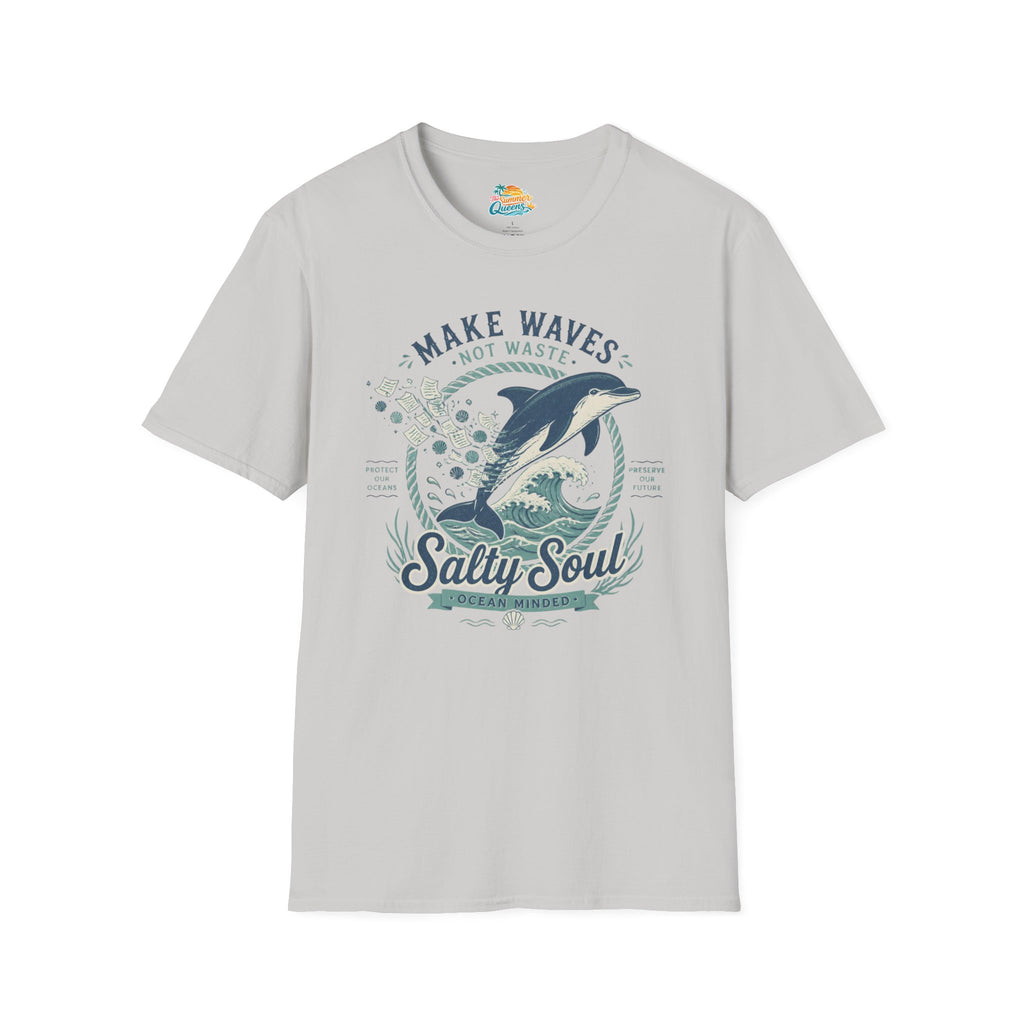 Make Waves Not Waste Dolphin T-Shirt