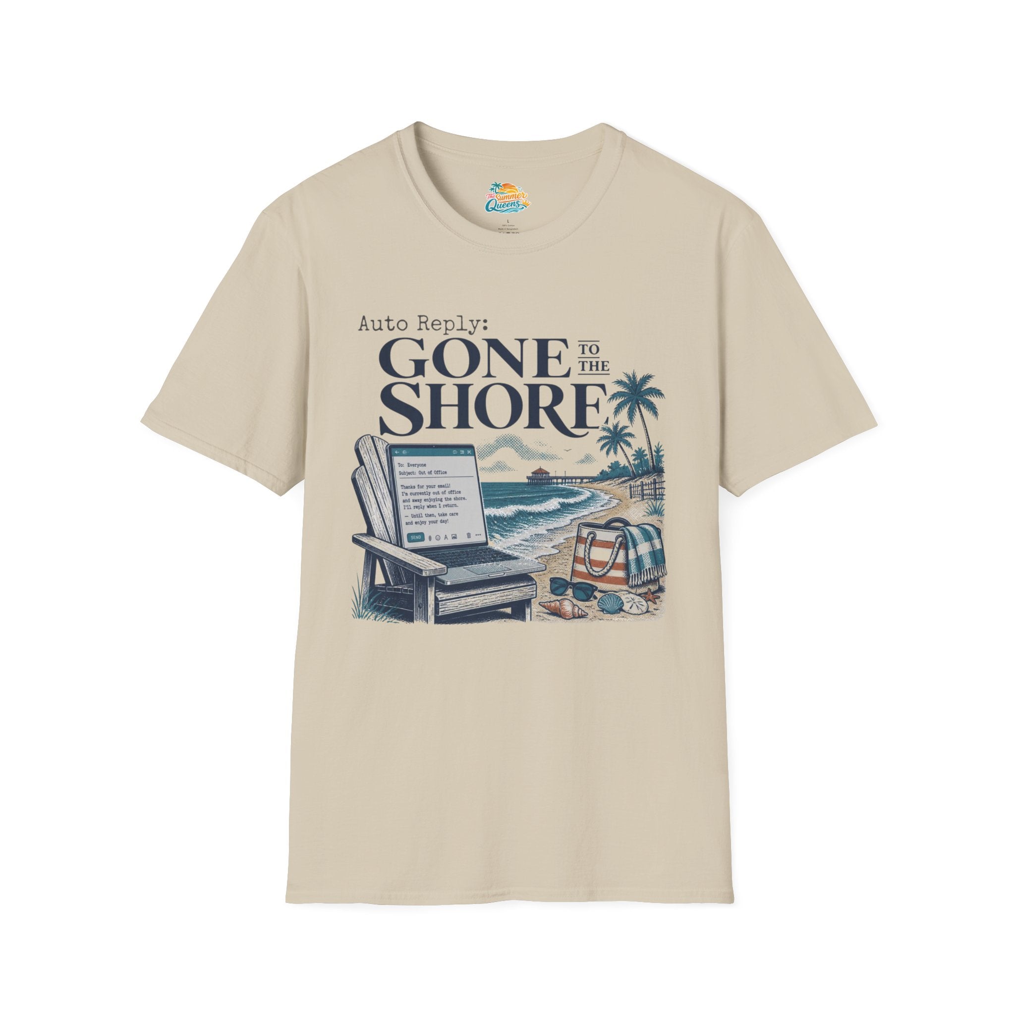 Auto Reply: Gone to the Shore T-Shirt