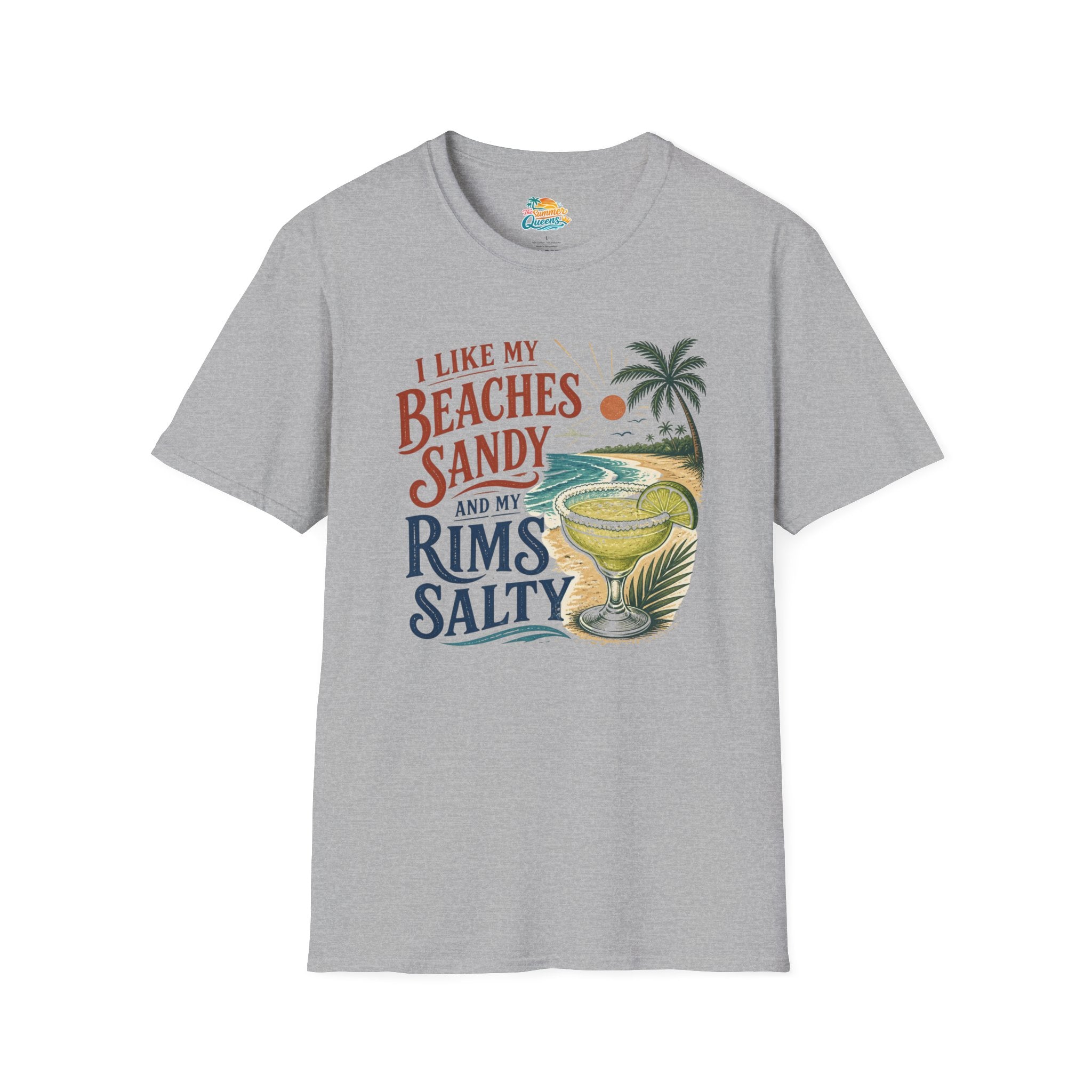 I Like My Beaches Sandy and my Rims Salty T-Shirt