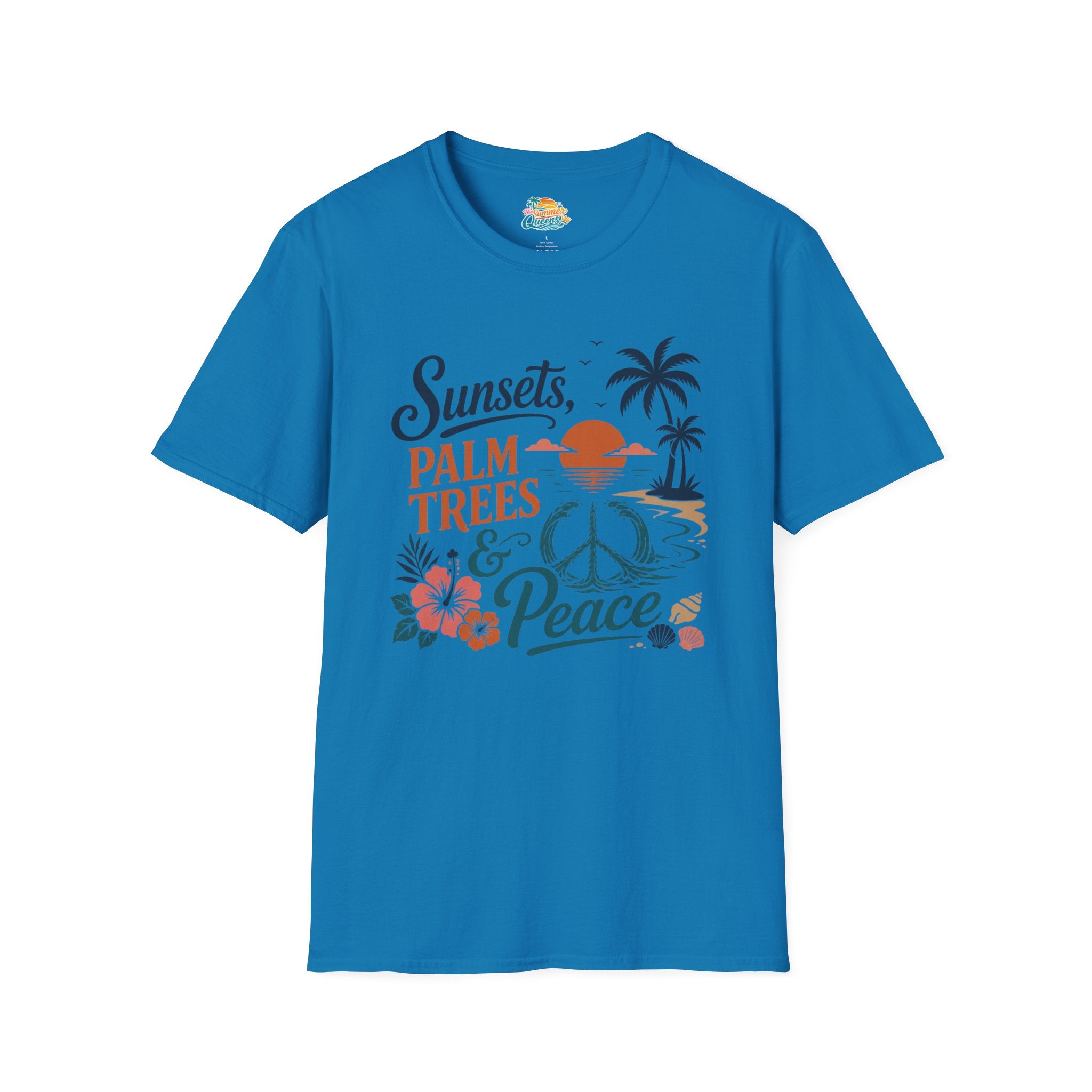 Sunsets, Palm Trees & Peace T‑Shirt