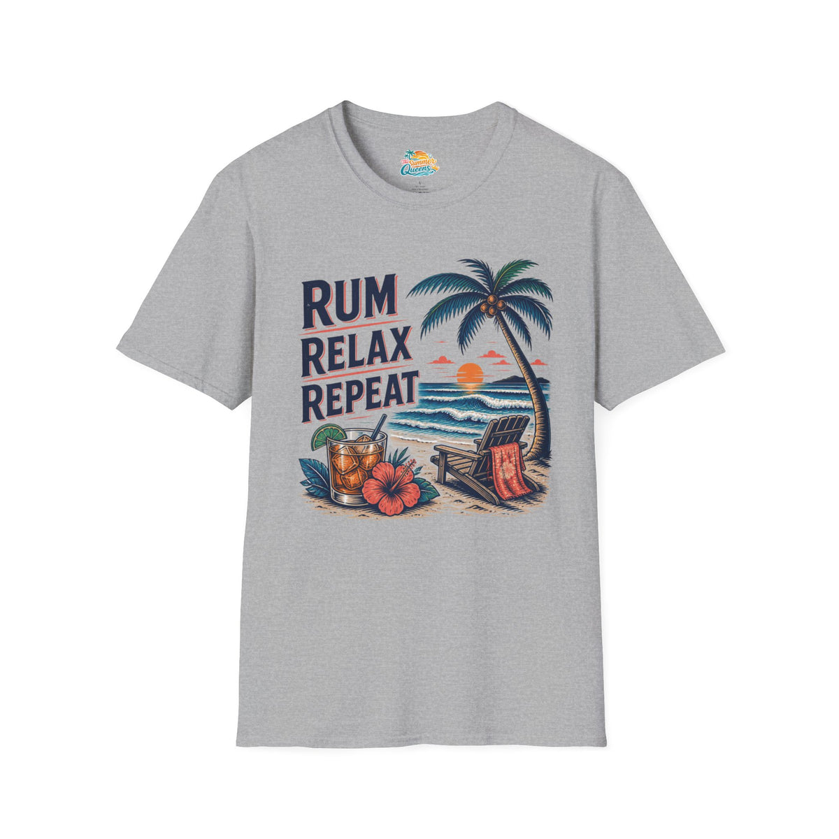 Rum Relax Repeat T-Shirt
