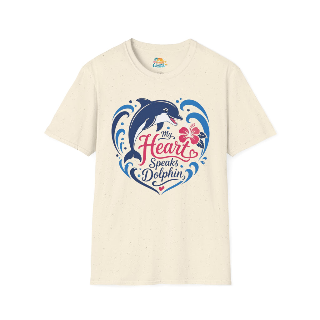 My Heart Speaks Dolphin T-Shirt