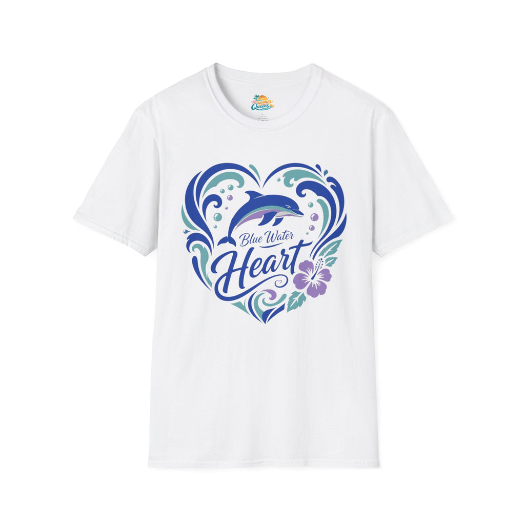 Blue Water Heart T-Shirt