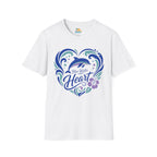 Blue Water Heart T-Shirt