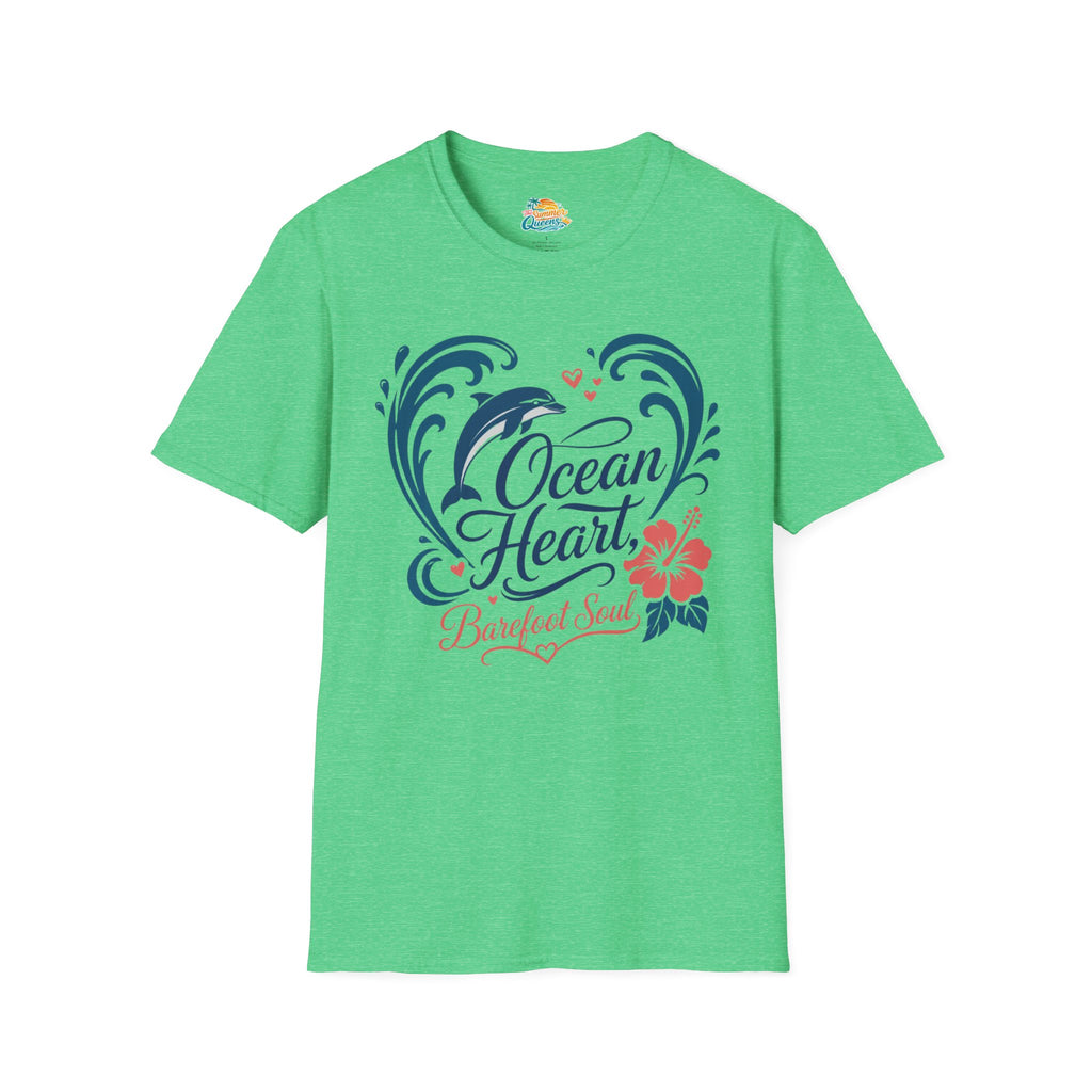 Ocean Heart Barefoot Soul T-Shirt