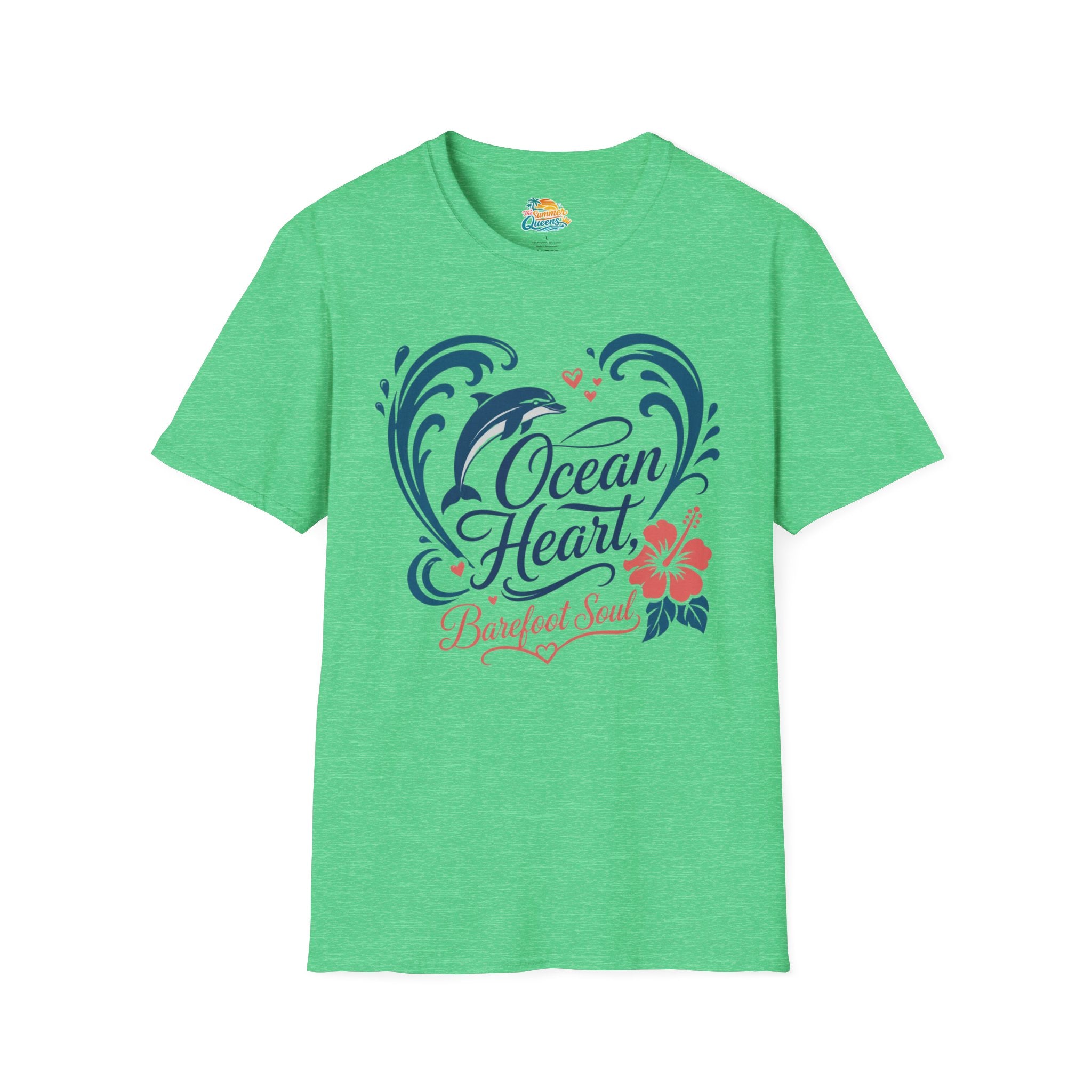 Ocean Heart Barefoot Soul T-Shirt