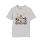 Built on Freedom Sandcastle T-Shirt