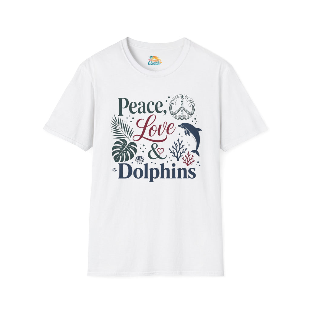 Peace, Love & Dolphins T-Shirt