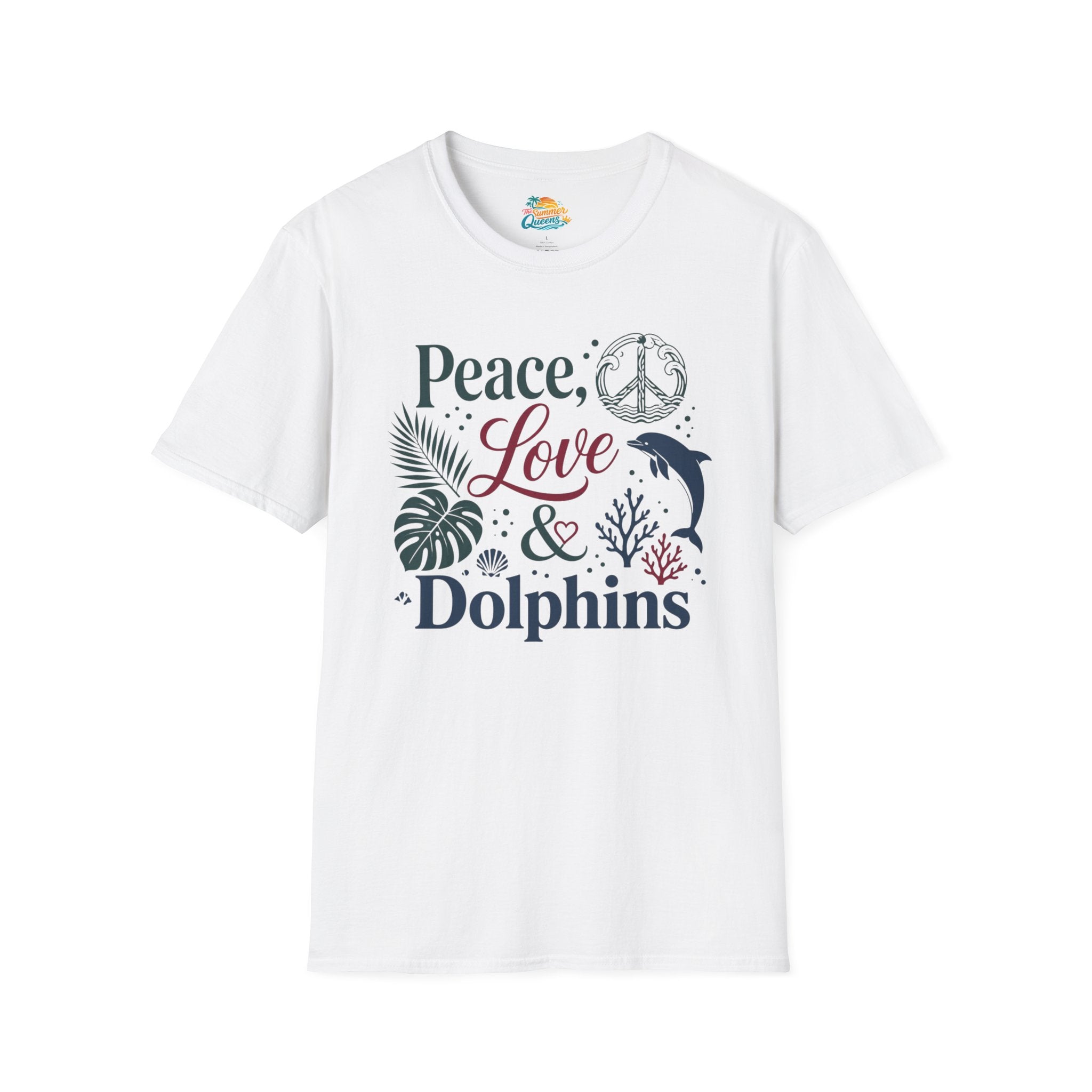 Peace, Love & Dolphins T-Shirt