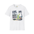 Lime, Bubbles & Bad Beach Ideas T-Shirt