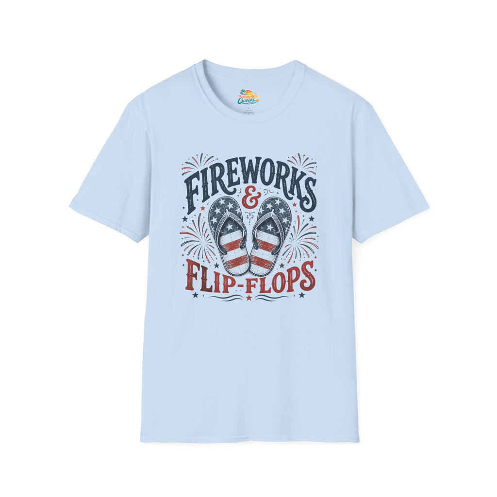 Fireworks & Flip-Flops T-Shirt