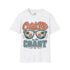 Catch Me by the Coast T-Shirt — Retro Sunglasses Beach Graphic Tee