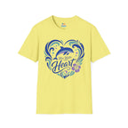 Blue Water Heart T-Shirt