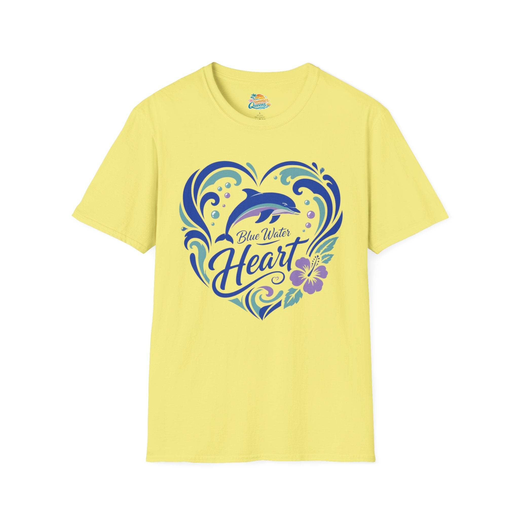 Blue Water Heart T-Shirt