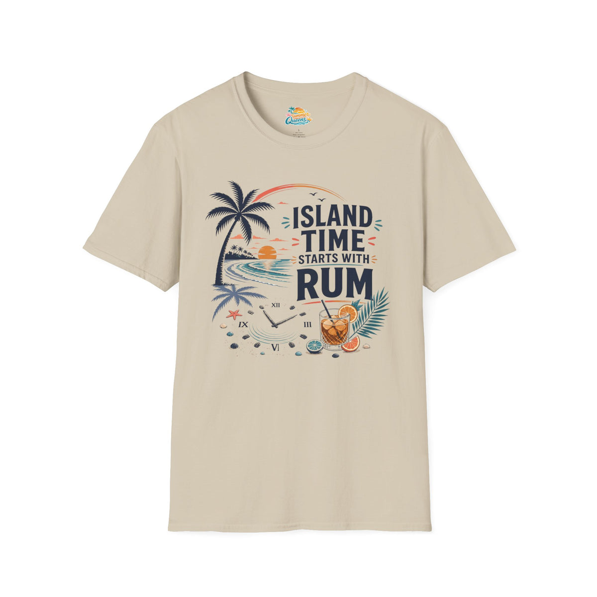 Island Time Starts With Rum T-Shirt