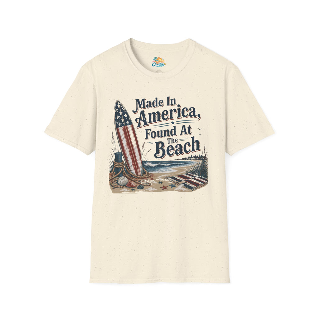 Made in America, Found at the Beach T‑Shirt