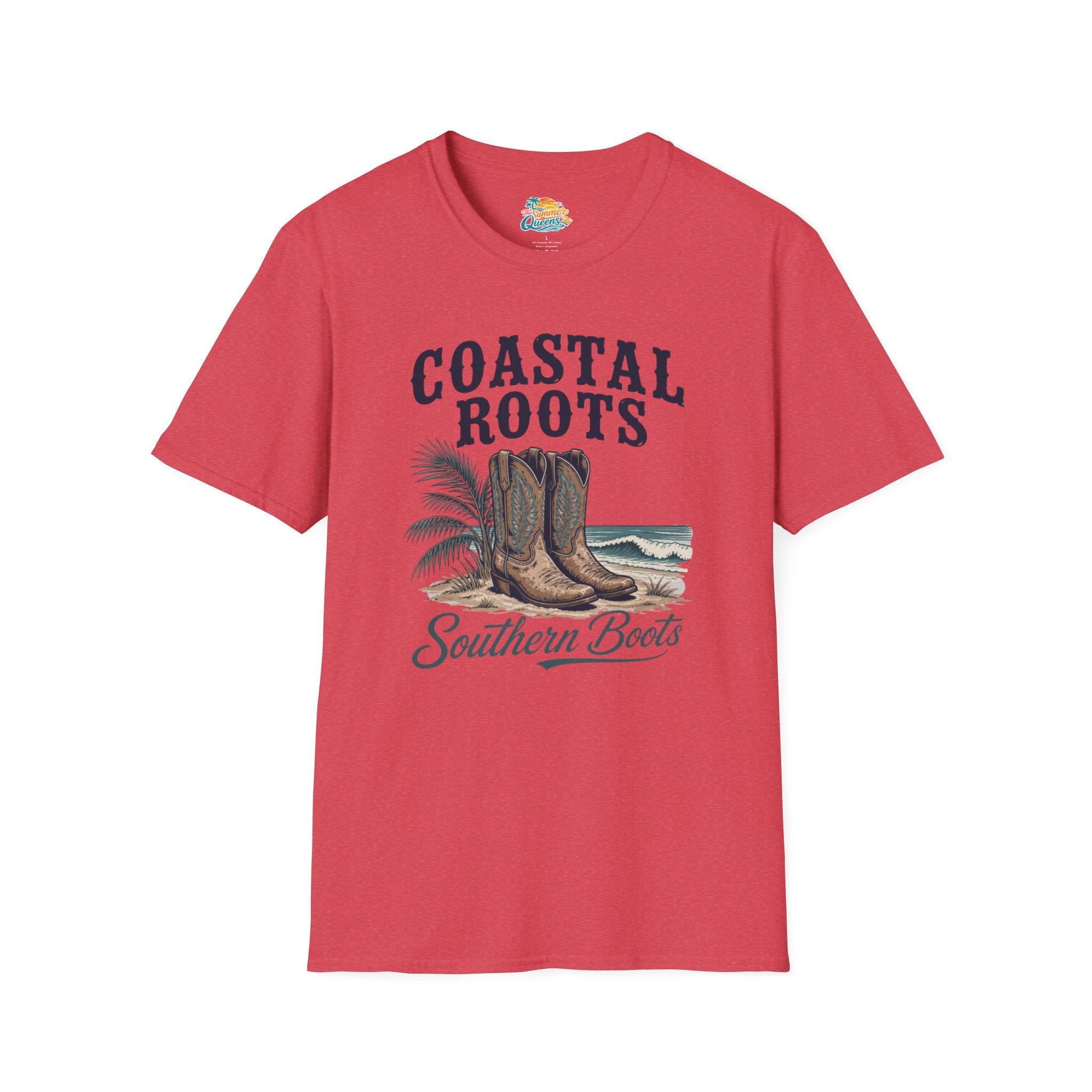 Coastal Roots Southern Boots T-Shirt