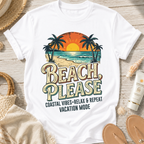 Beach Please Coastal T-Shirt