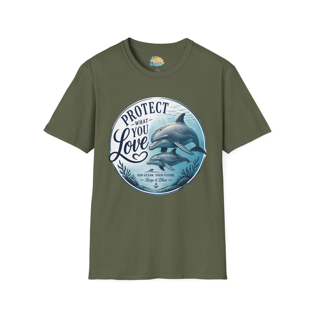 Protect What You Love Dolphin T-Shirt